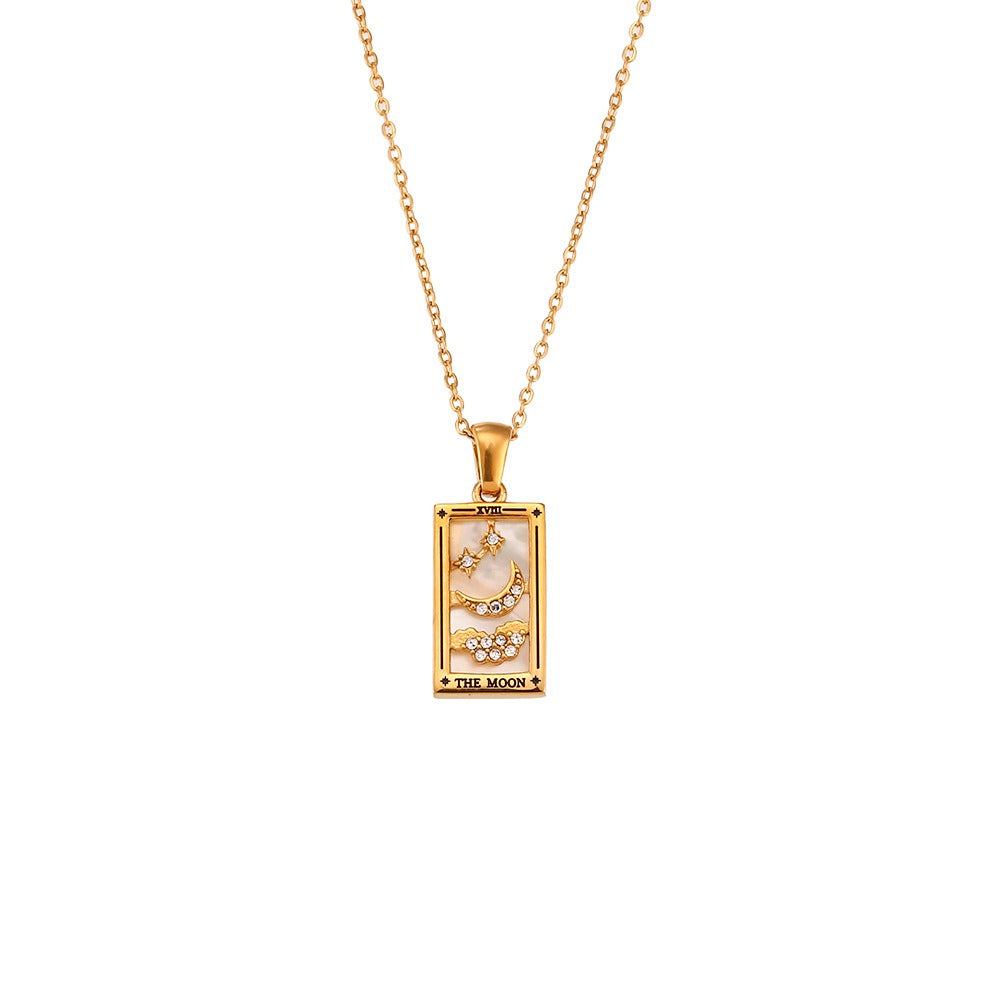 Intuition & Dreamlight Pendant Necklace, 'The Moon'