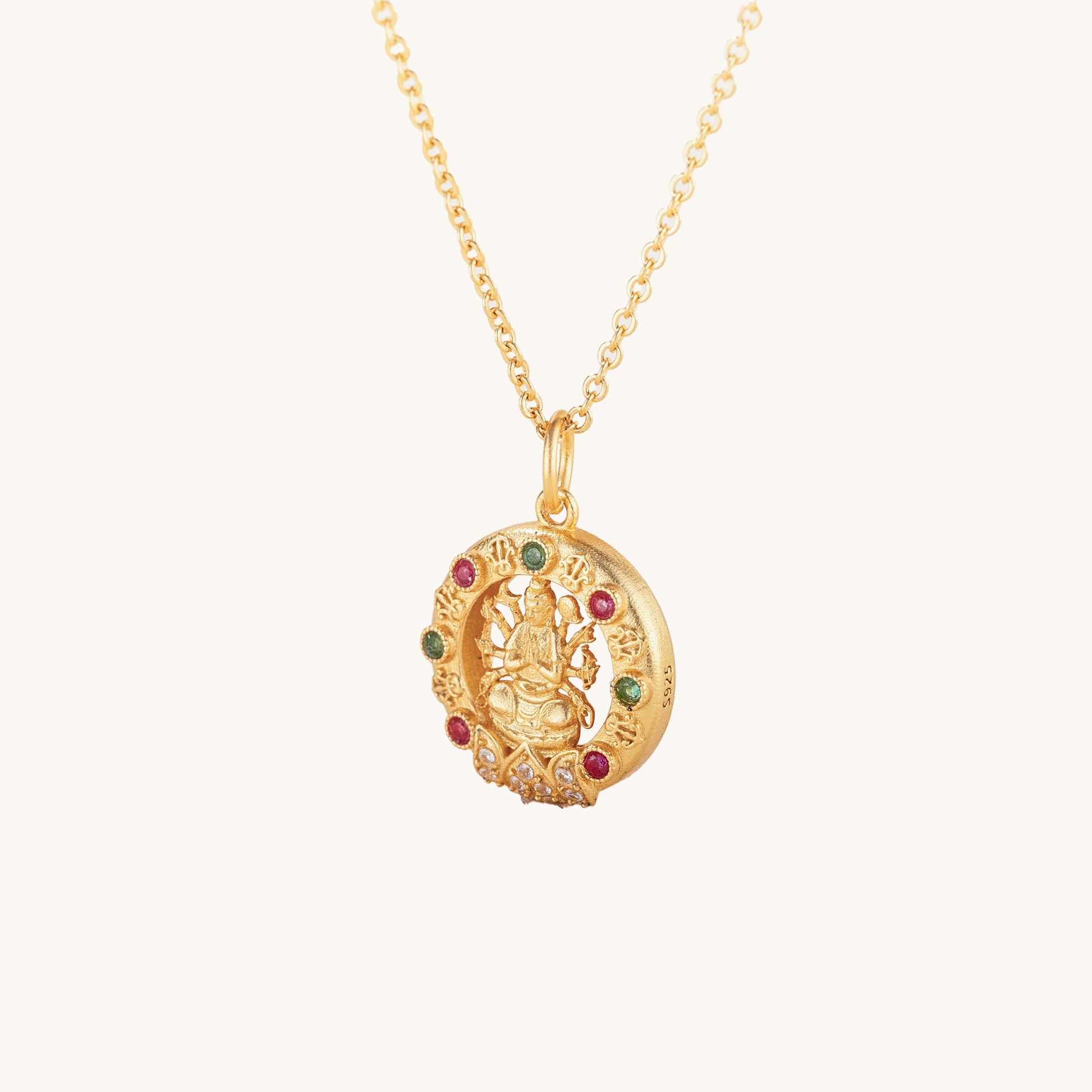 Compassion Guardian – Thousand-Hand Guanyin Crystal Pendant