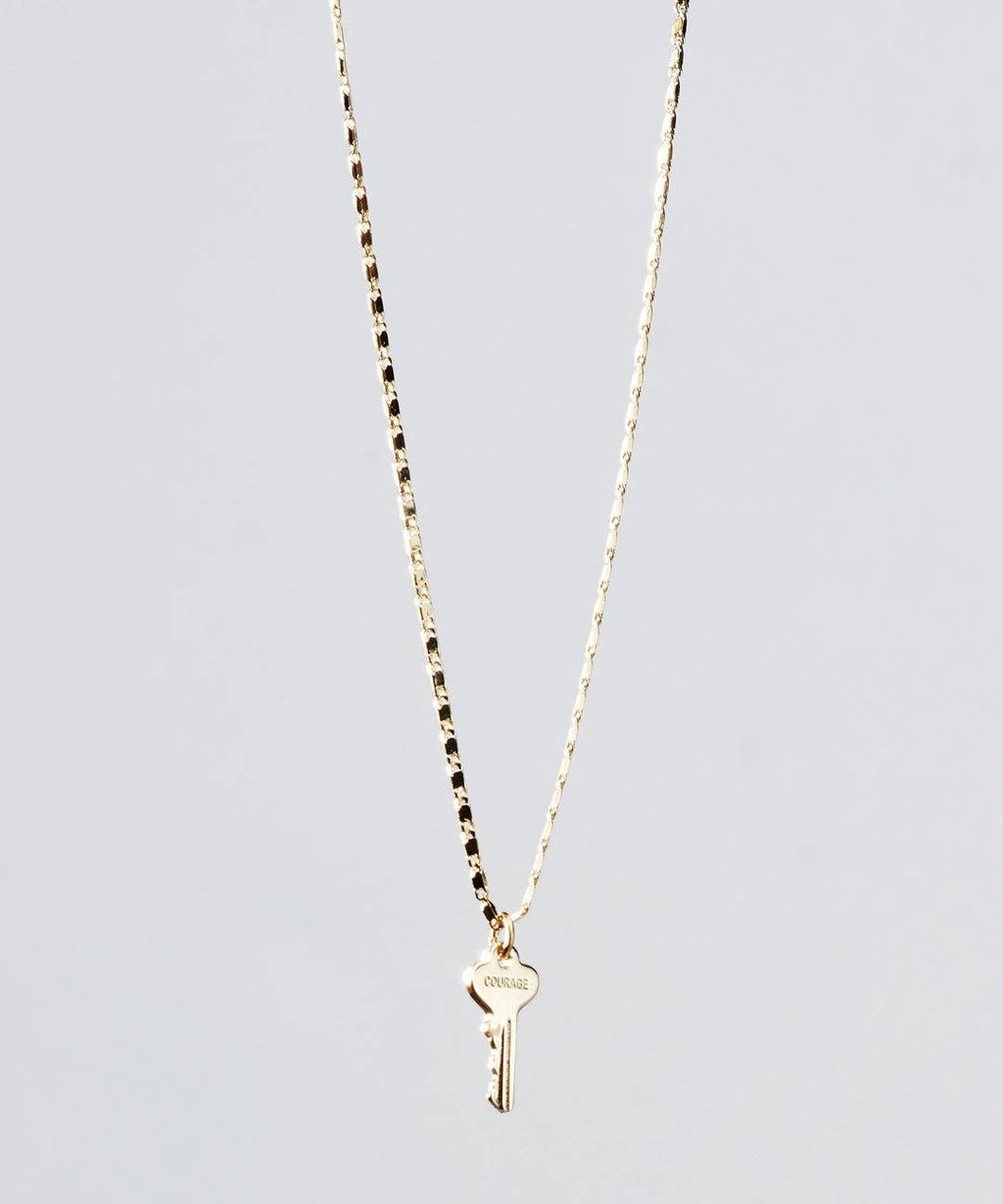 Mini Key Pendant Necklace