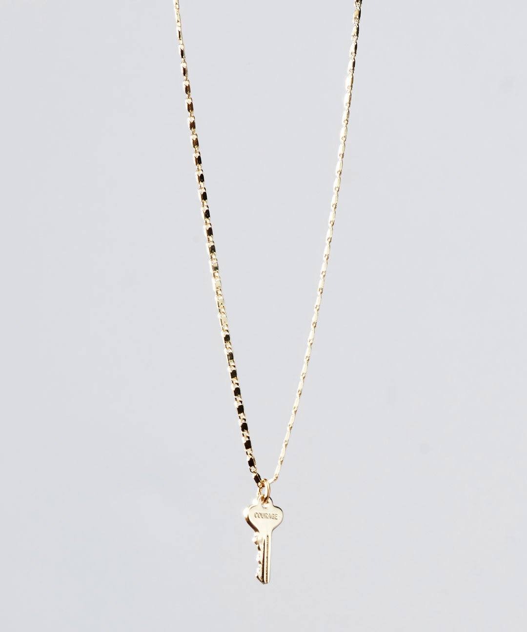 Mini Key Pendant Necklace