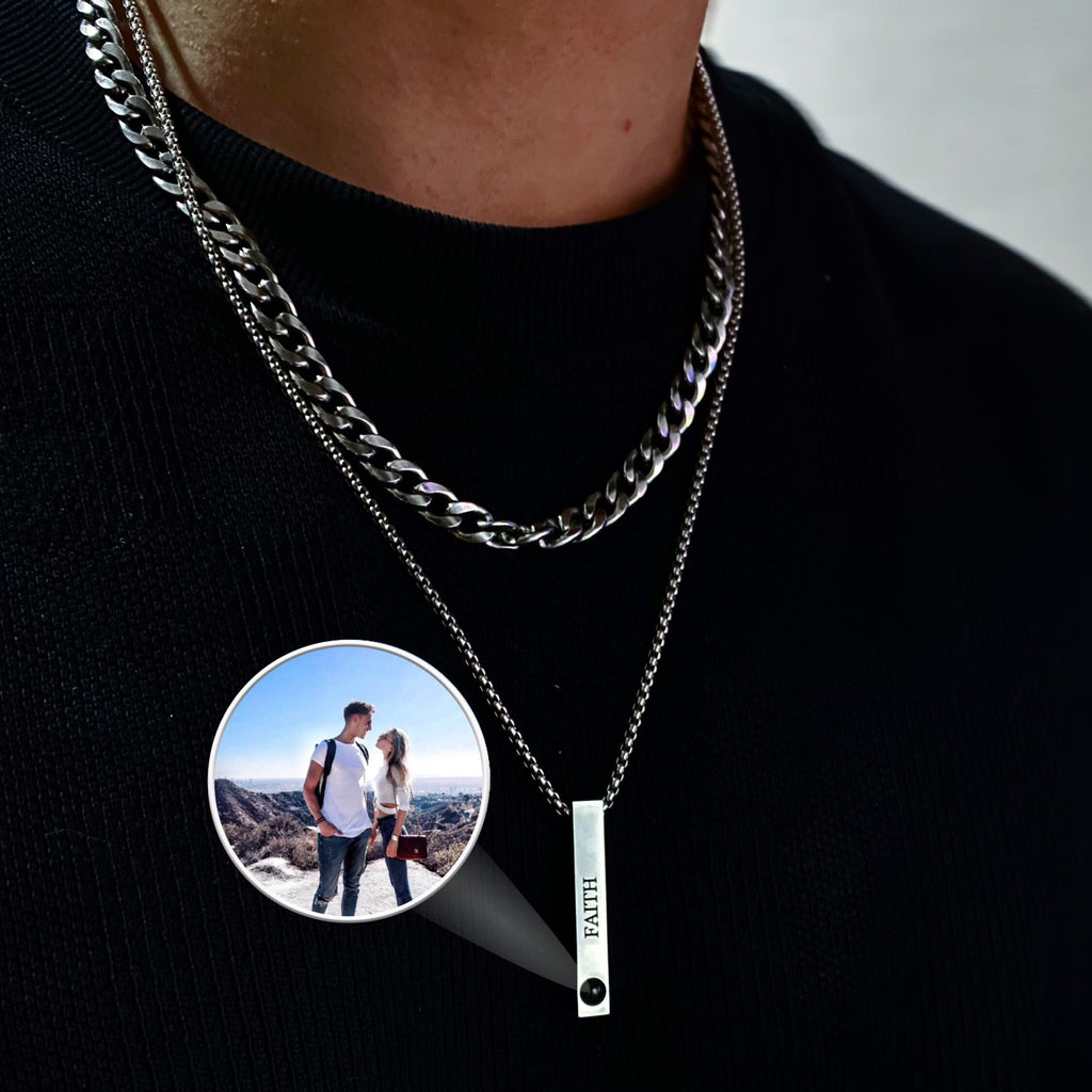 Custom Necklace Men with Picture
