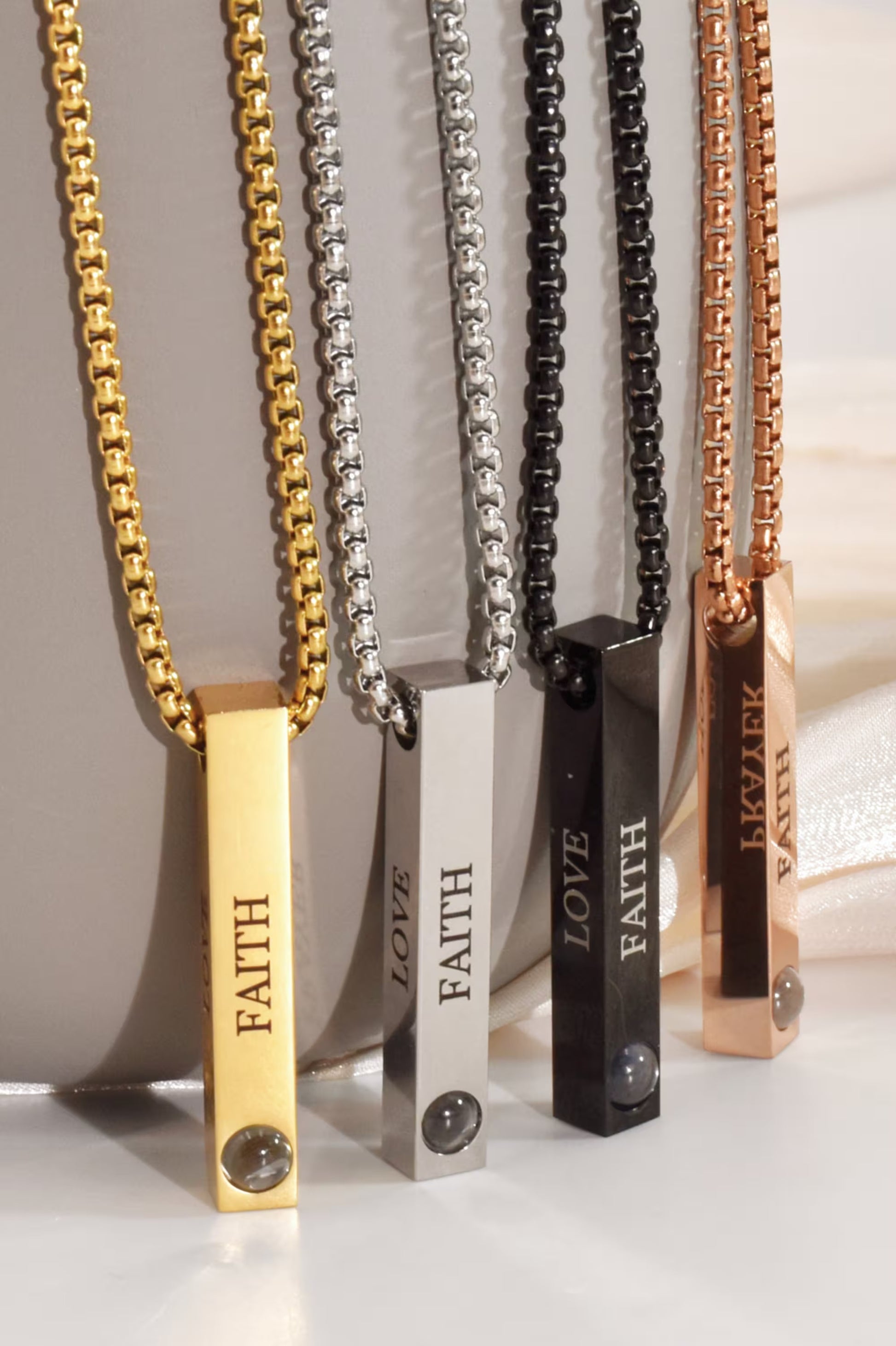 Custom Necklace Men with Picture