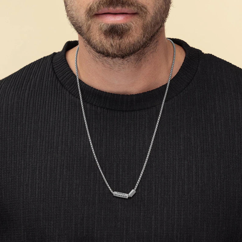 Father’s Day Gift –unique father's day gifts from kids Necklace