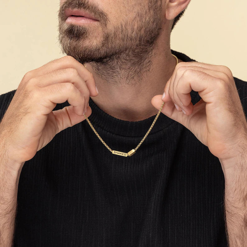 Father’s Day Gift –unique father's day gifts from kids Necklace