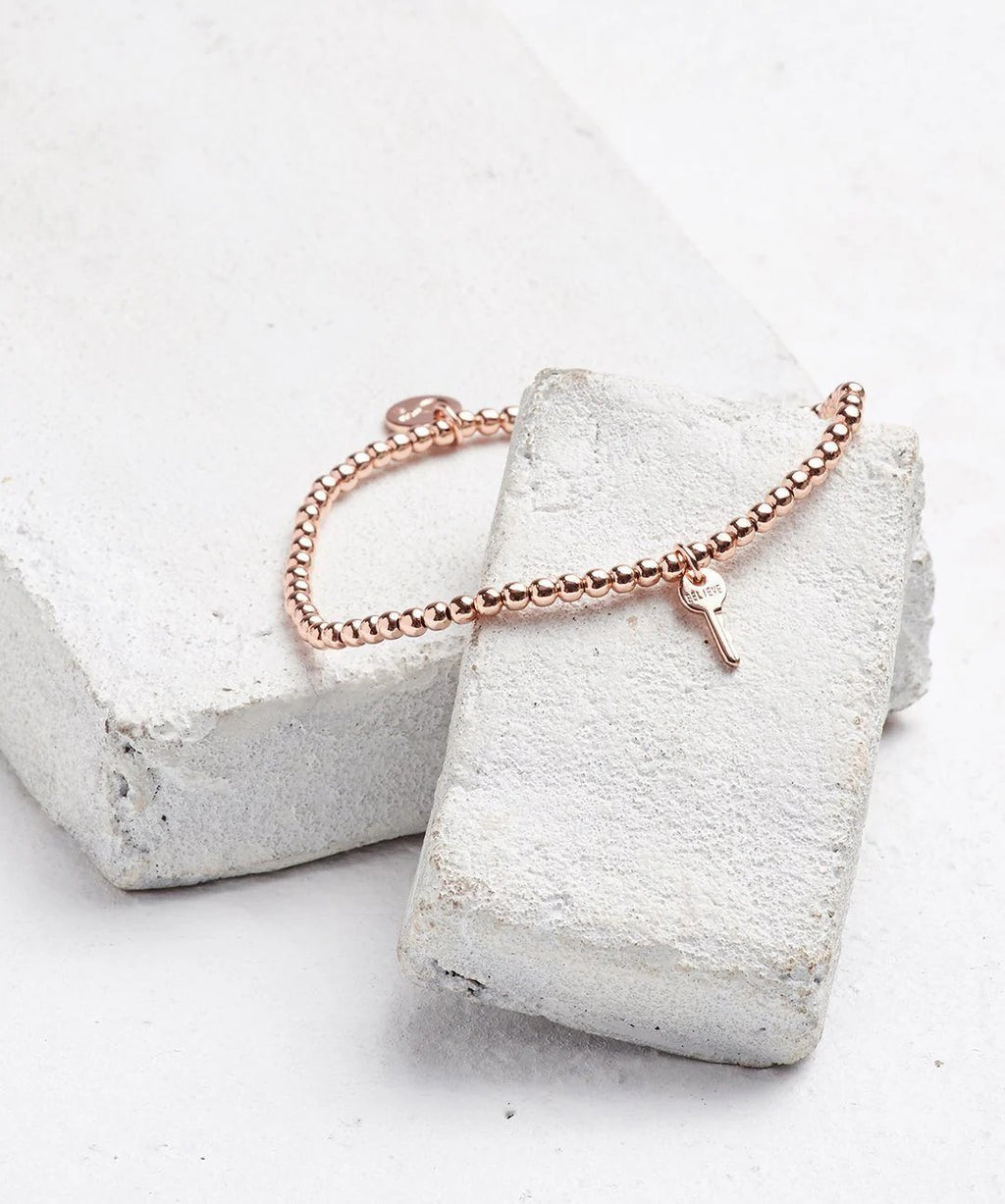 Mini Key Bead Bracelet