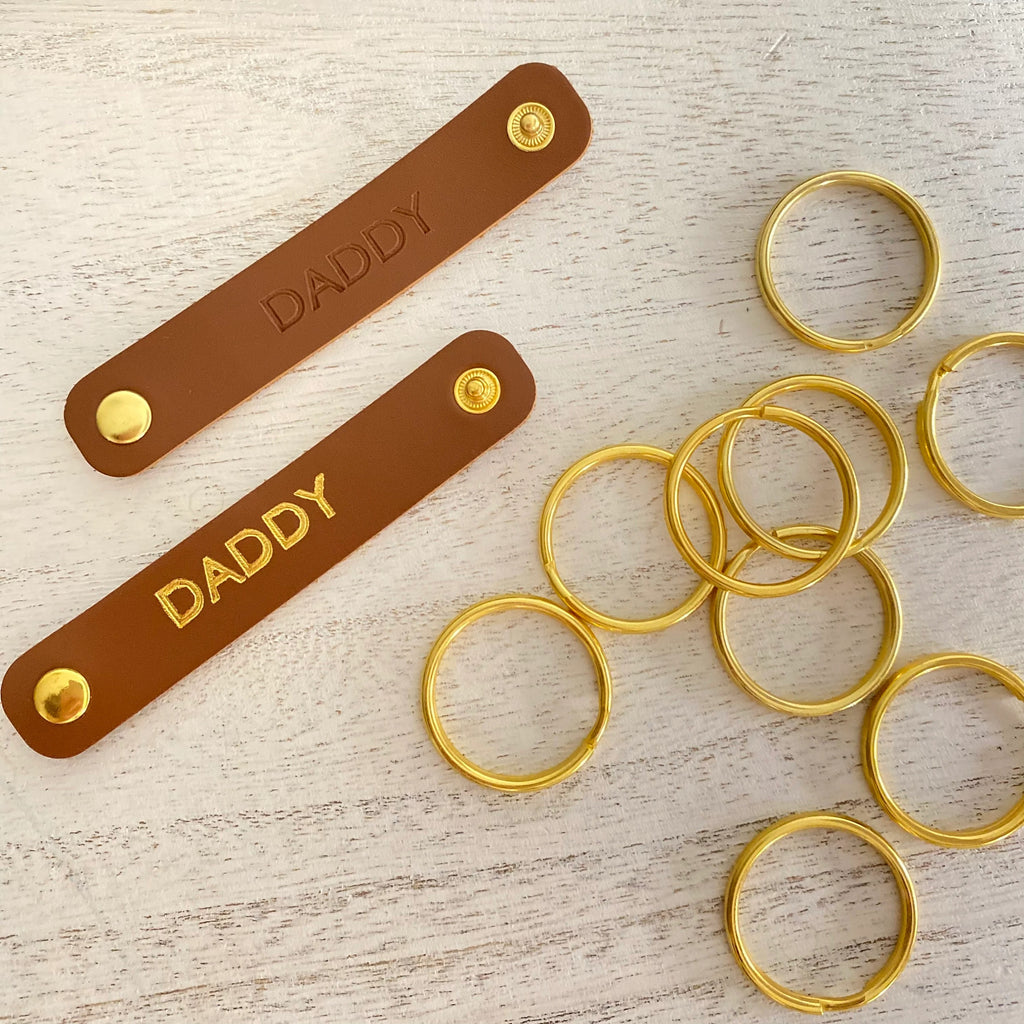Personalised Dad Photo Keyring Keychain