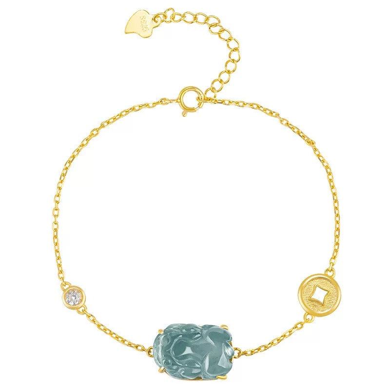 Pi Xiu Bracelet, 'Azure Guardian'