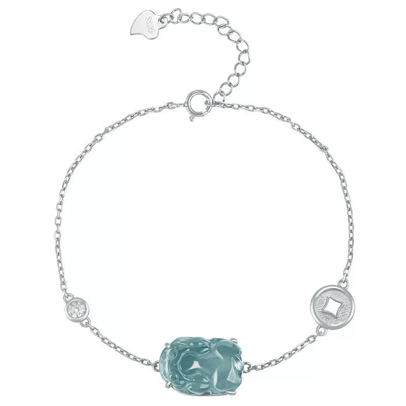 Pi Xiu Bracelet, 'Azure Guardian'
