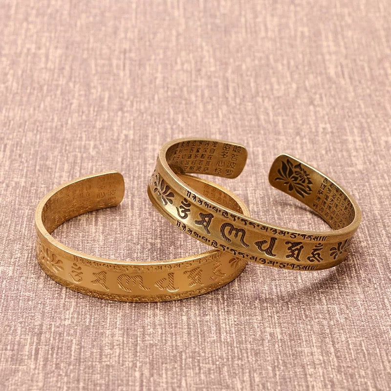 Six-Syllable Mantra Bangle, 'Ancient Guardian'