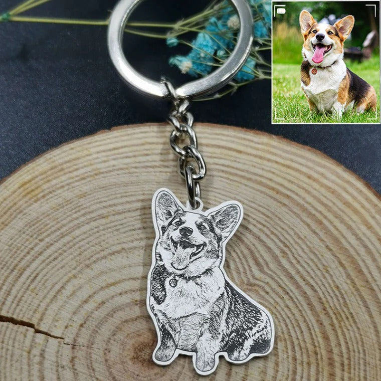 Turn Memories into Carryable Art: Personalized Photo Engraved Keychain