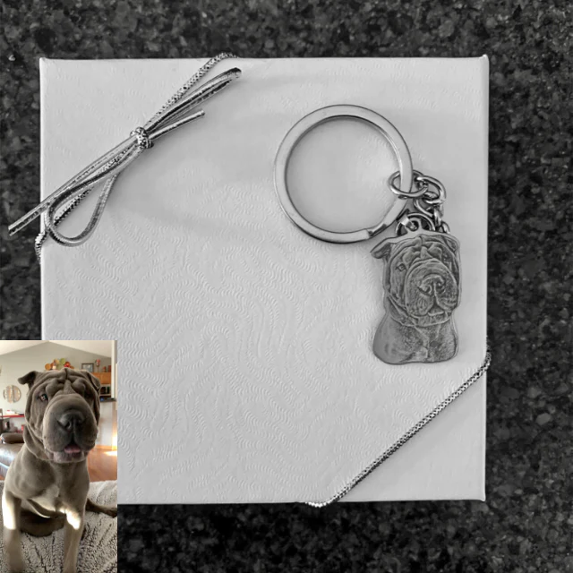 Turn Memories into Carryable Art: Personalized Photo Engraved Keychain