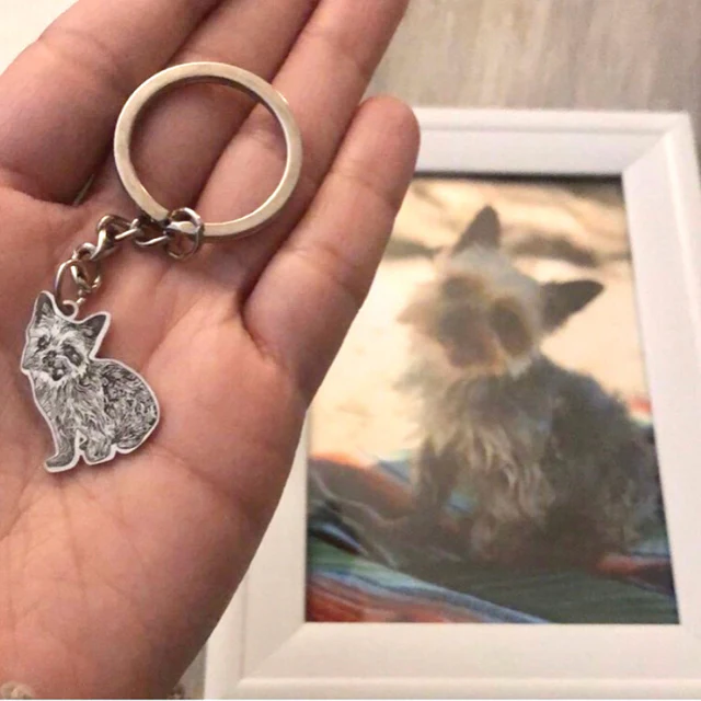 Turn Memories into Carryable Art: Personalized Photo Engraved Keychain