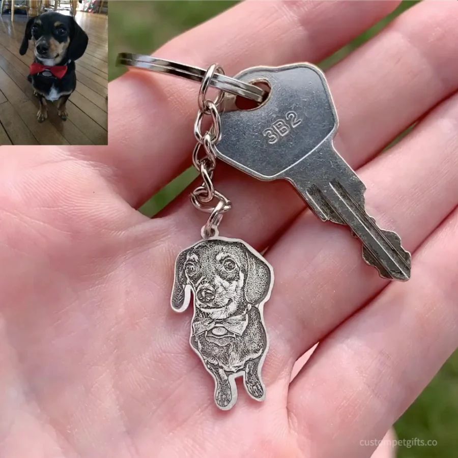 Turn Memories into Carryable Art: Personalized Photo Engraved Keychain