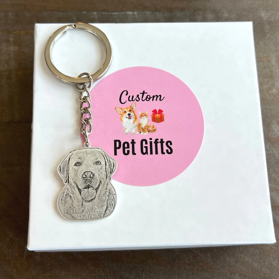 Turn Memories into Carryable Art: Personalized Photo Engraved Keychain