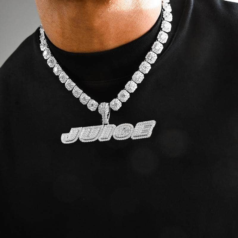 Custom 2-Layer New York Name Necklace | Personalized Double Chain Jewelry with City Charm, Handcrafted for You